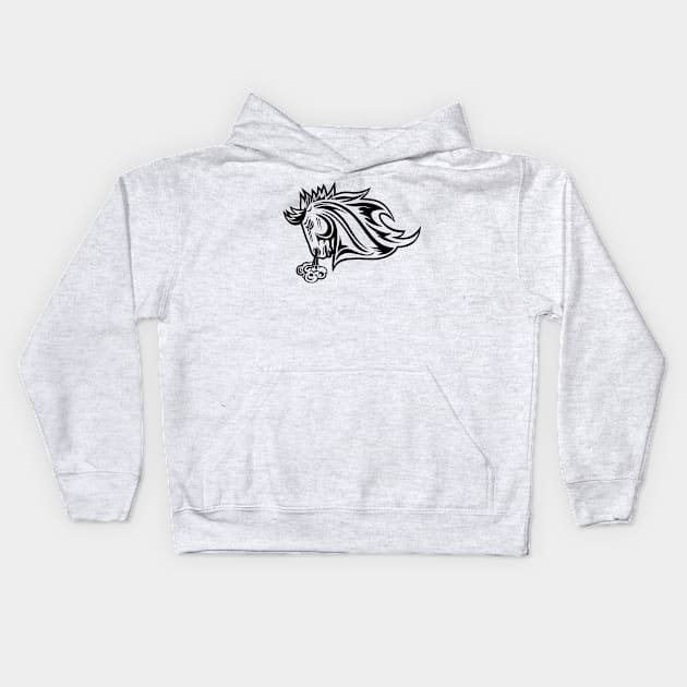 Angry Horse Kids Hoodie by SWON Design